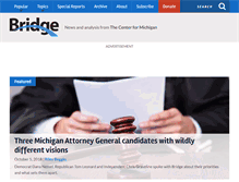 Tablet Screenshot of bridgemi.com